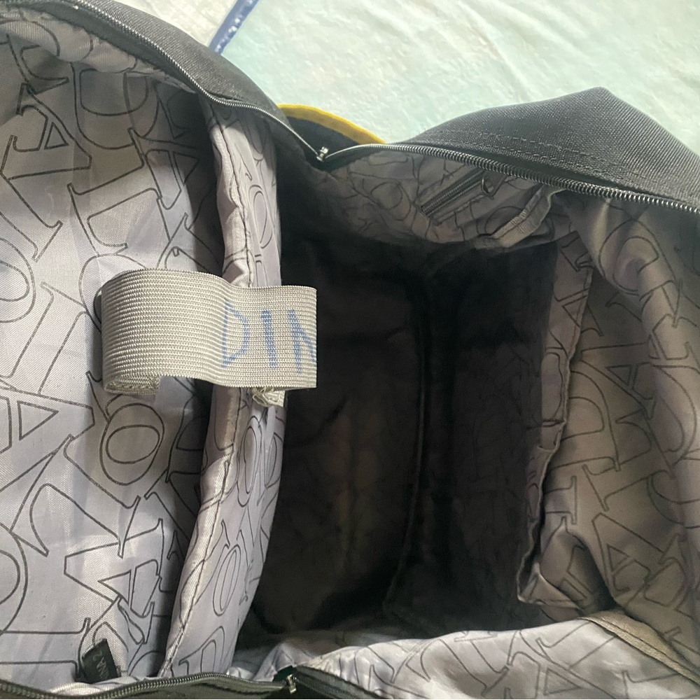 Black and Yellow Kids Backpack+ Pencils Case - Picture 8 of 15
